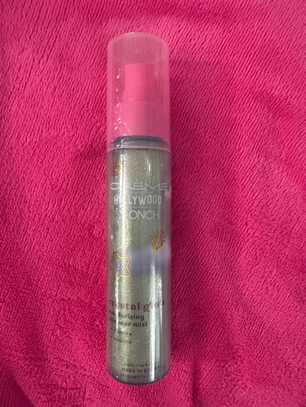 Hollywood Bronch Crystal Glow Moisturizing Shimmer Mist - Pink